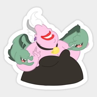 Ursula and Babies Sticker